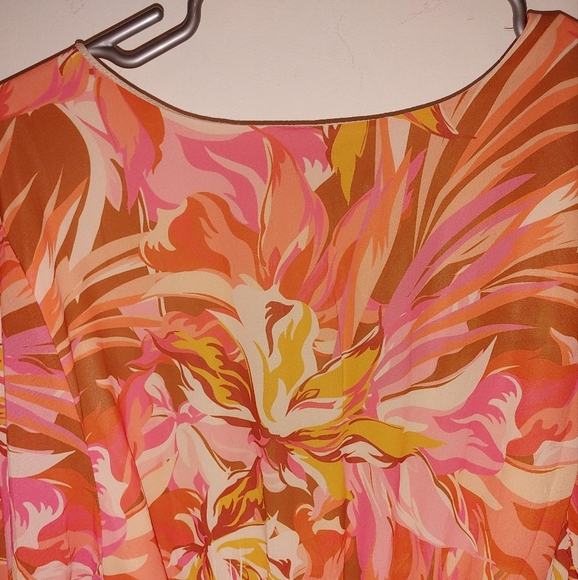 Flying Tomato Ruffle Bottom Dress Sz.L NWT - Picture 7 of 9